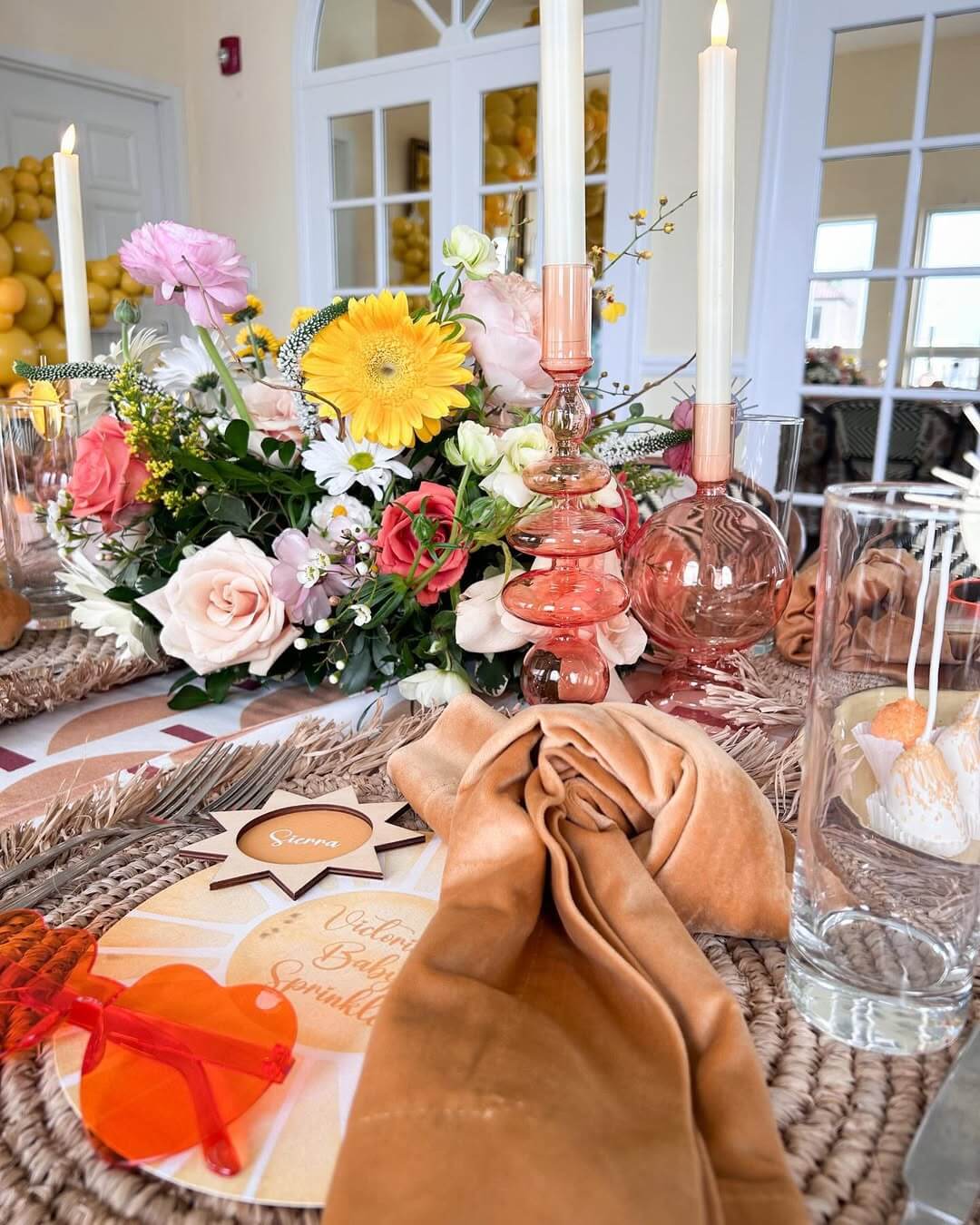 Beautiful table flower