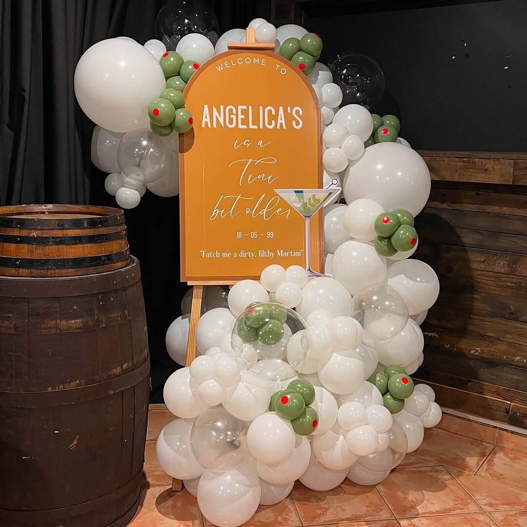 Beautifull baloon signage