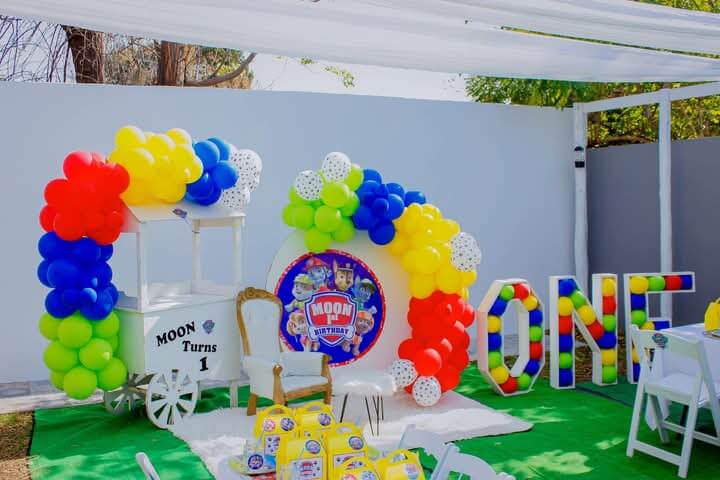 Childrens party decoration