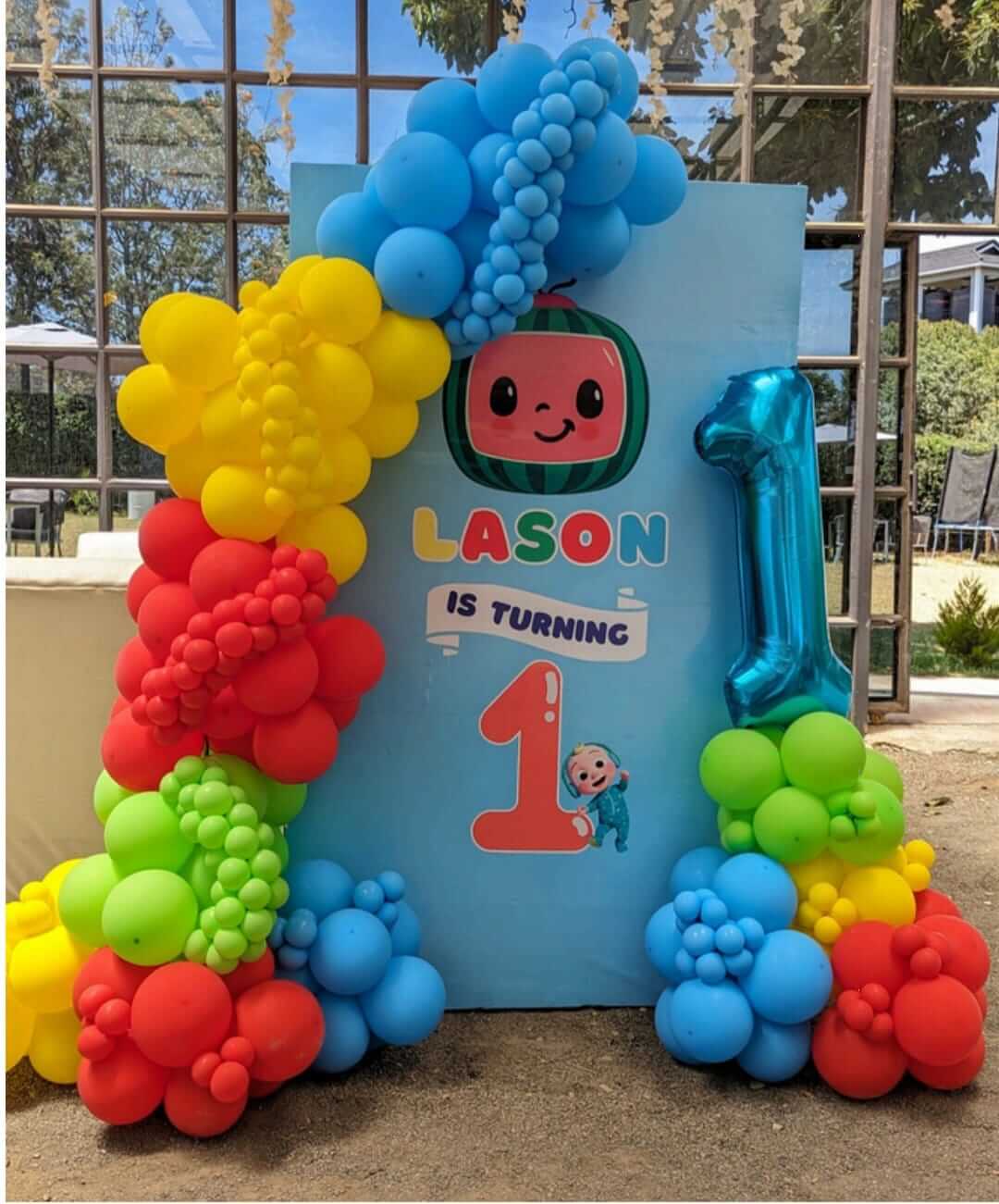 Cocomelon party decoration