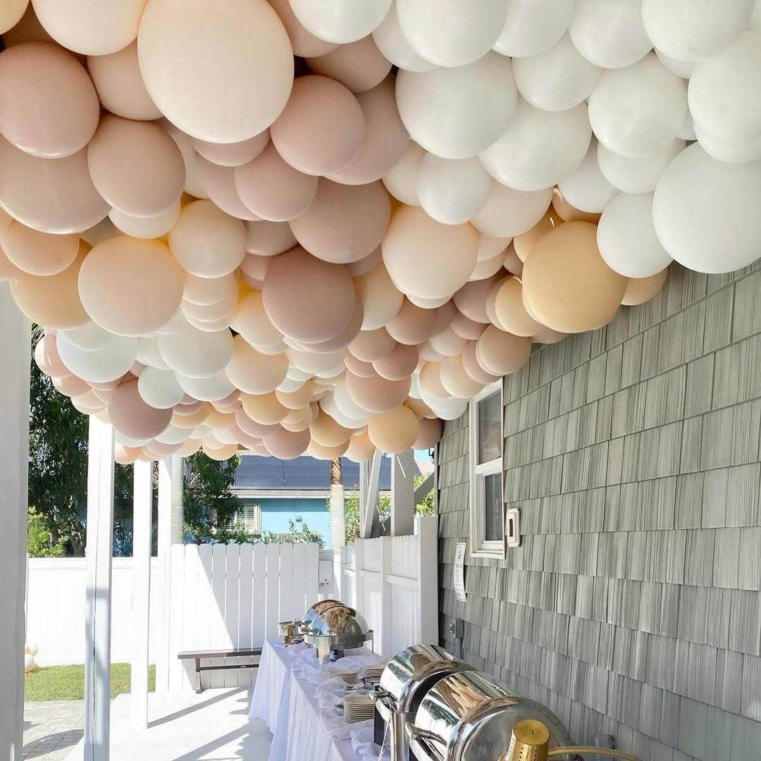 Colourful baloon decoration