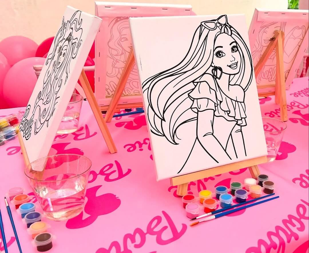 Kids princess painting
