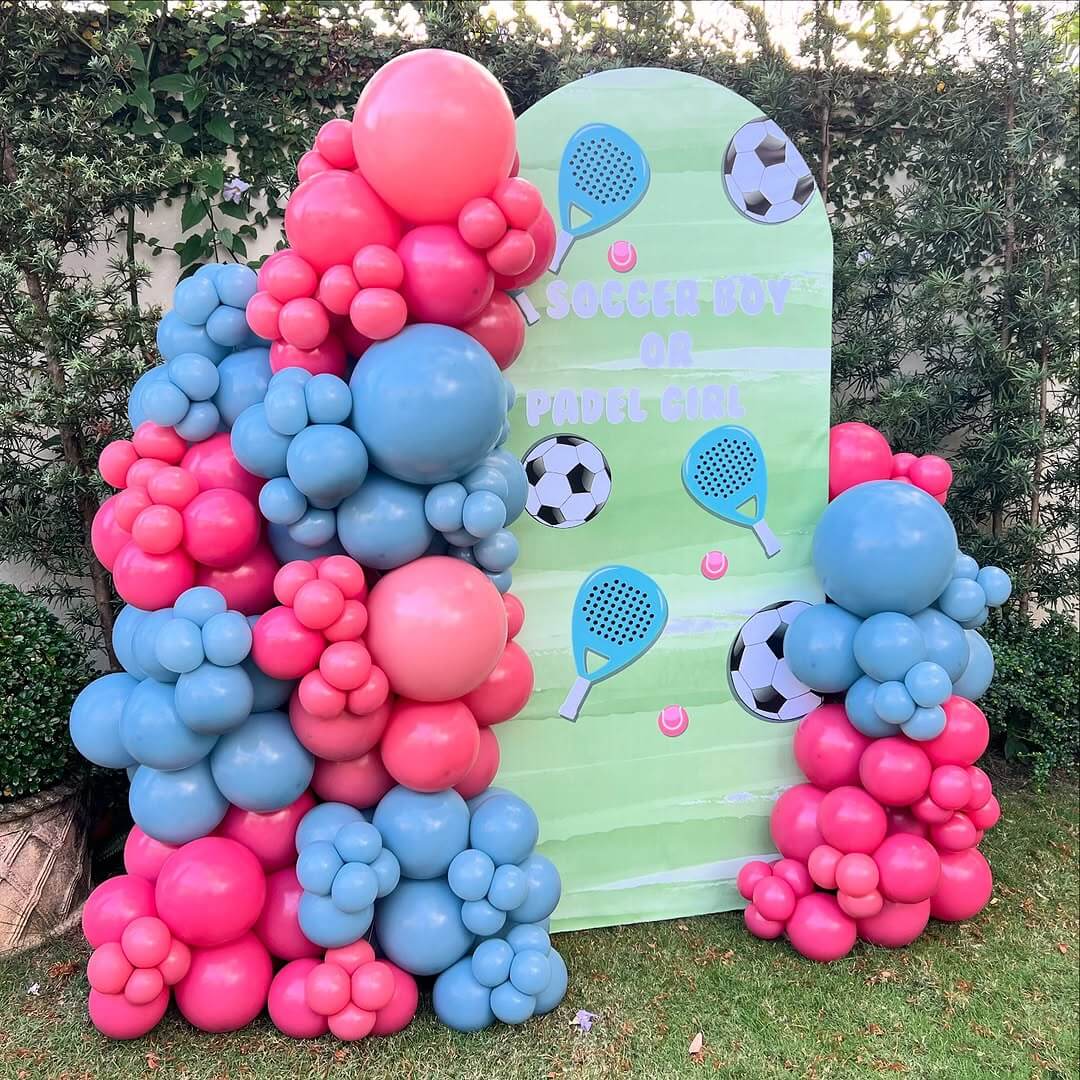 Sports party decoration
